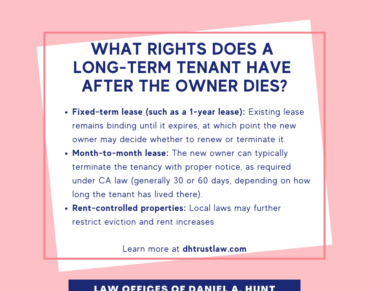 Long-Term Tenant Rights After A Property Owner's Death